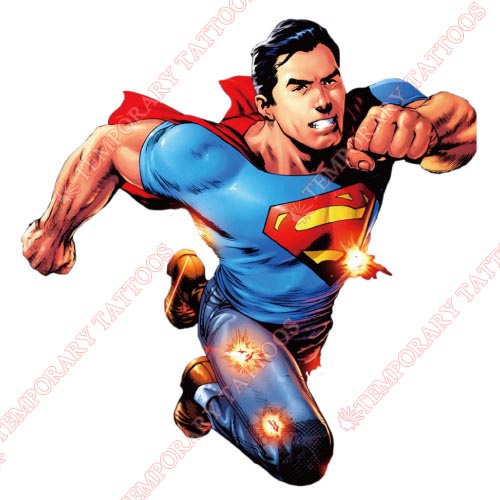 Superman Customize Temporary Tattoos Stickers NO.297
